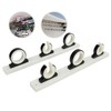 Fishing Rod Holder Aluminum Flexible Installation Universal Fit for Marine