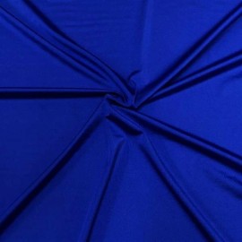 Divas Textiles Shiny Finish Milliskin Nylon Spandex Fabric | (4 Way Stretch/Per Yard) Royal
