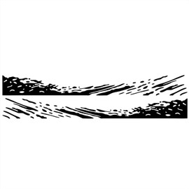 Truck Car Stickers, Racing Stripes Car Stickers, Waves Graphics Vinyl Stickers for Car Body Door, Car Decal Stickers for Large Car Side Decals for Truck Pickup SUV Jeep VCXN