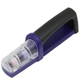 Chef Craft Select Ceramic Knife Sharpener, 2 Stones, Purple