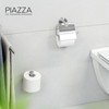 bremermann® PIAZZA Bathroom Range - Toilet Roll Holder with Lid,
