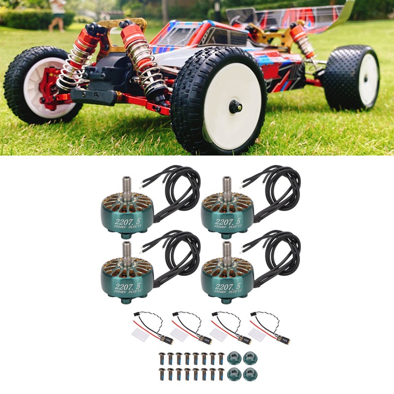 4 Sets Brushless Motor Kit 5mm Shaft Electric Motor with