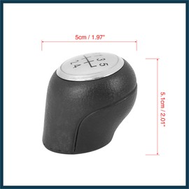 TUCKBOLD 5 Speed 0.59" Gear Shift Knob Gaiter Boot Cover for V-W Transporter Automotive Parts