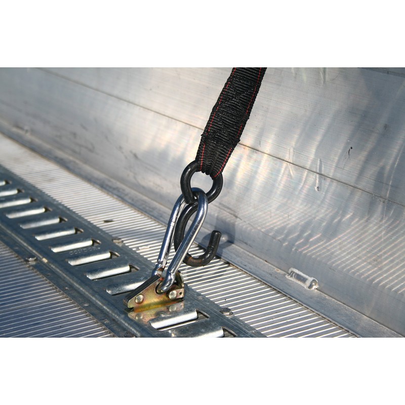 1 pair of Condor Motorcycle Ratchet Tie-down Straps for Wheel