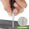 Bestgle Automatic Center Punch, Heavy Duty Steel Spring Locator Hole