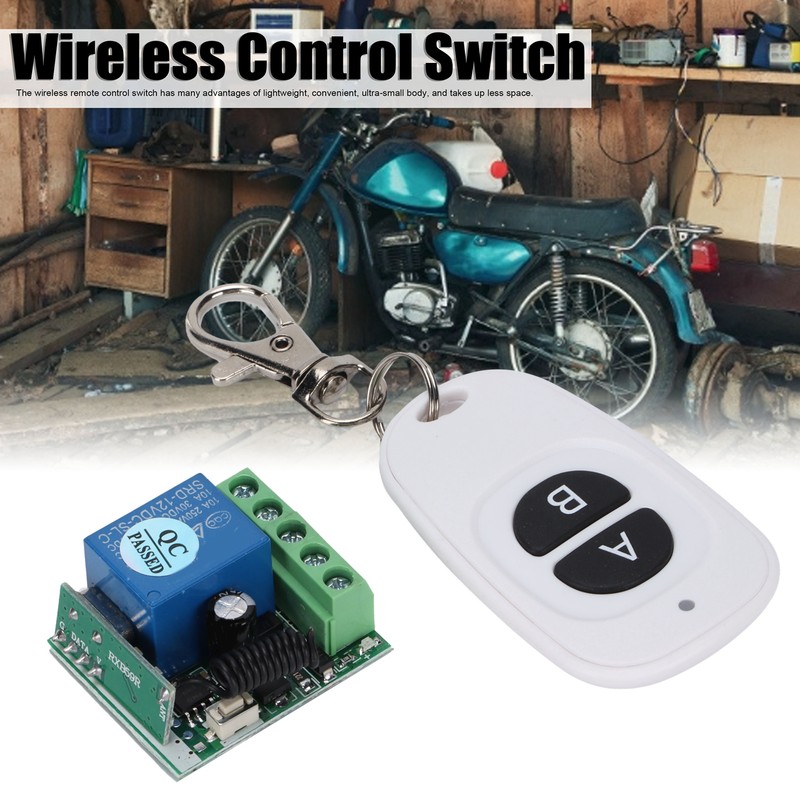 Wireless Remote Control Switch Transmitter Receiver Wireless Control Switch 433MHz
