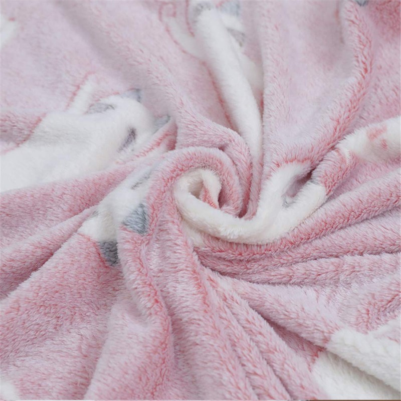 Moecat Life Blanket, Cute, Cat Pattern, Flannel Blanket, Napping, Cold