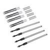 24PCS Adjustable Pushrods Cover Kit 0928 0023 Chrome Push Rod