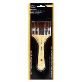 Royal and Langnickel Brown Camel Hair Large Area Brush - Pack of 3