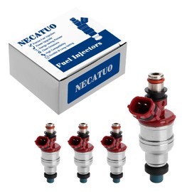 Set of 4 Fuel Injectors - Compatible with Toyota 4Runner Pickup 1989 1990 1991 1992 1993 1994 1995 - Replaces FJ522 23250-35040 1955005440