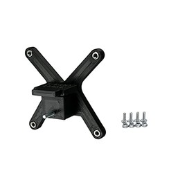3IDEE VESA Adaptor Compatible with HP Pavilion Monitor (27q) - Includes Screw Set - 75 x 75 mm (Black)