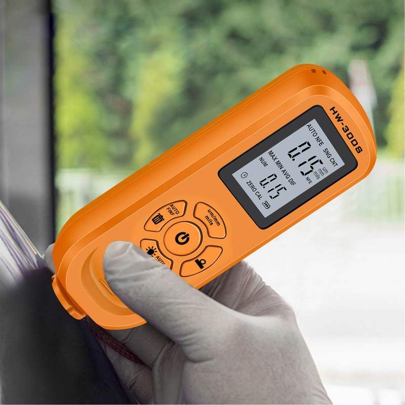 Paint Coating Thickness Gauge Depth Meter 3 Units Um mm