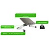Uncaged Ergonomics WorkEZ LIGHT Super Lightweight Folding Laptop Stand Lap