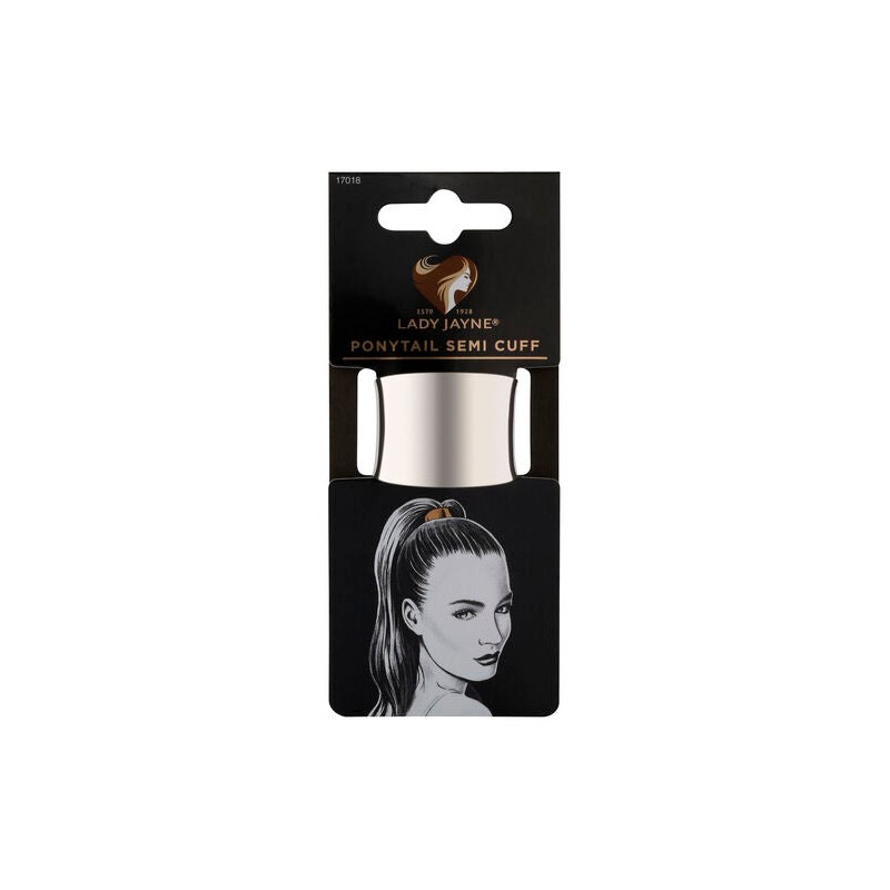Lady Jayne Metallic Ponytail Semi Cuff