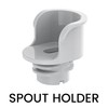 Cat Water Fountain Replacement Kit - Spout, Spout Holder &