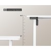 LongKe Electric Standing Desk Adjustable Height, 40x24 Inches Sit Stand