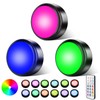 swesara Push Lights with Remote Puck Lighting Battery Operated Tap