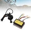 2PCS Set DC Motor Speed Controller and Thumb Throttle Motorcycle