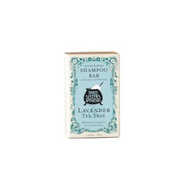Three Sisters Apothecary Daily Solid - Barras de champú (lavanda y árbol de té)