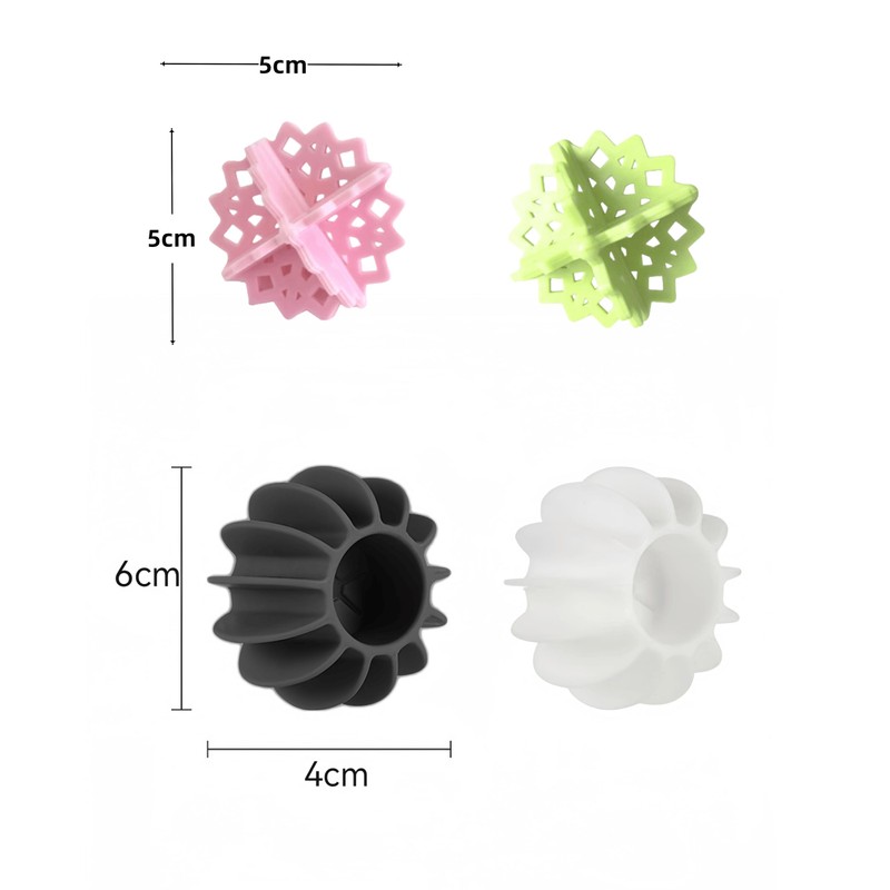 12PCS Colorful Laundry Washing Balls,Reusable Tangle-Free Eco-Friendly Laundry Scrubbing Balls
