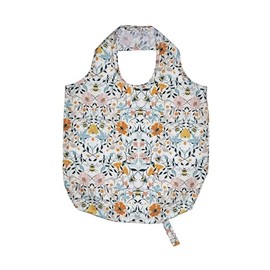 Ulster Weavers Bee Bloom Foldable Polyester Shopping Bag, Multi-Colour, Multi-Colour, Contemporary, multicoloured, Contemporary
