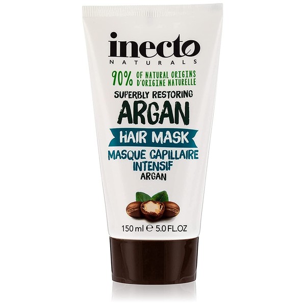 inecto Naturals Superbly Restoring Hair Repair Treatment, Argan 150 ml - Pack of 1