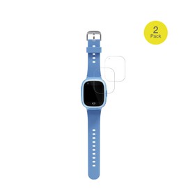 dipos FLEX 2x Schutzfolie klar passend für UTTASU 4G Kinder, 100% Displayabdeckung, Anti-Shock, Fingerprint Kompatibel, Case-Friendly, Full Cover Displayschutz Folie