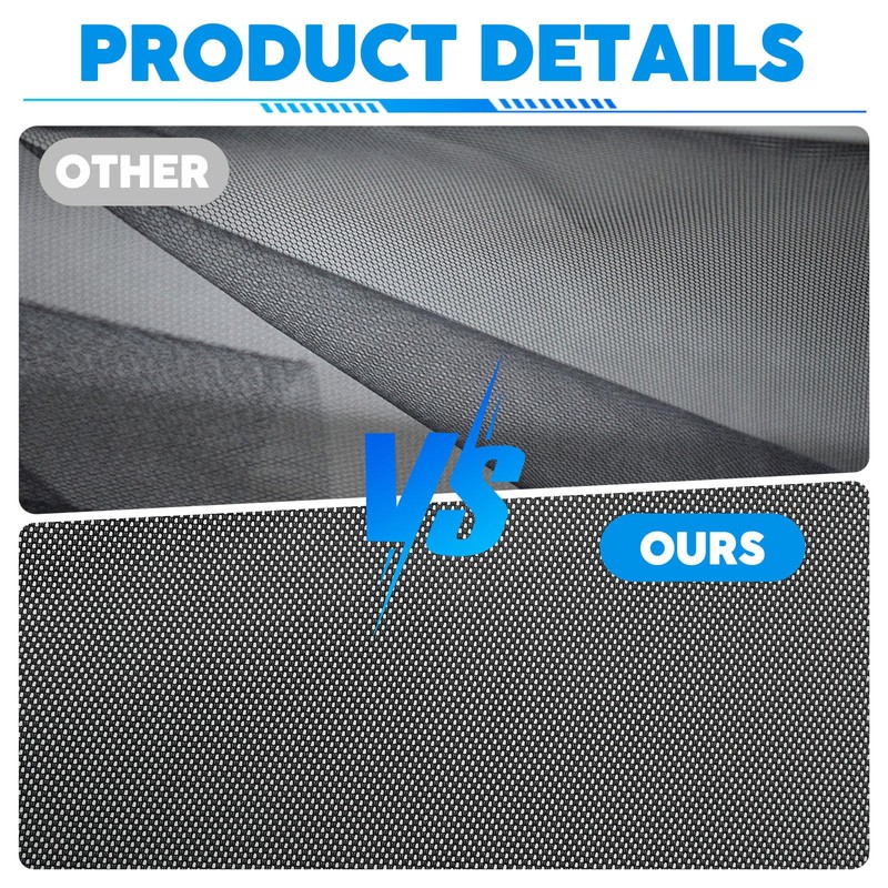 Magnetic Window Bug Screen Compatible with Mercedes Sprinter 2006-2018, Pair