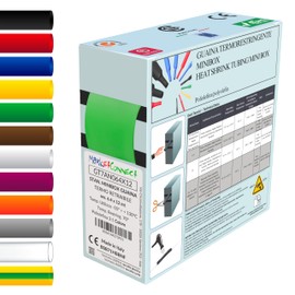 MarketConnect® Heat Shrink Tubing Diameter 12.7 mm Length 4 m Green Mini Box 2:1 Small
