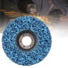 5pcs Poly Strip Abrasive Disc Rust Paint Remover Grinding Wheel