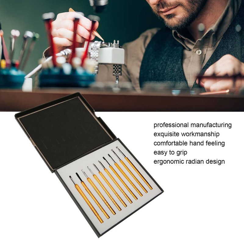 10pcs Watch Hand Remover Lever Type Puller Watch Tool Professional