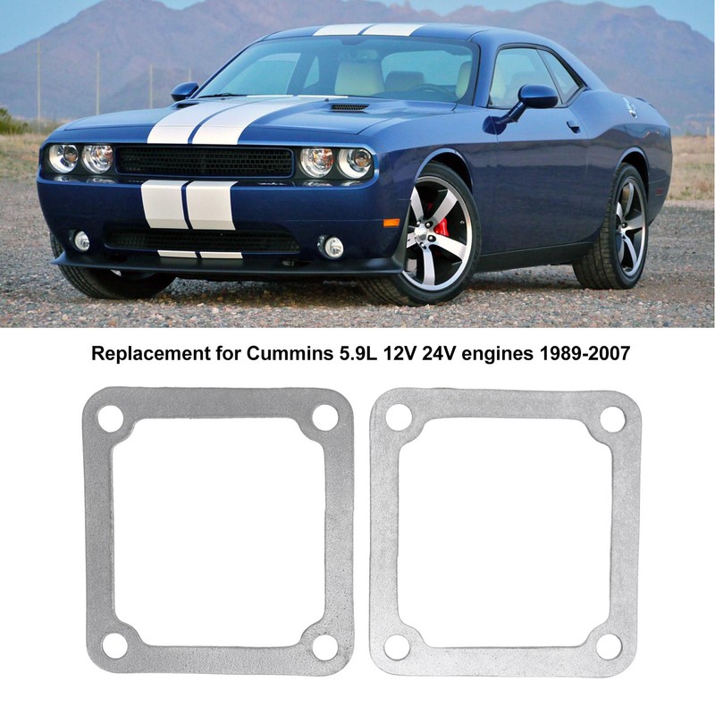 4PCs Intake Heater Grid Gasket 3969988 Replacement for Cummins 5.9L