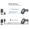 Barcode Scanner USB Wired 2.4G Wireless CMOS 1D 2D QR