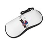 Monira & Gaspard Glasses Case, Eyeglass Case, Sunglasses Case, Lightweight,
