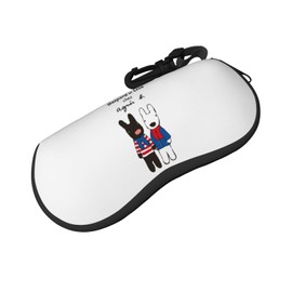 Monira & Gaspard Glasses Case, Eyeglass Case, Sunglasses Case, Lightweight, Hard, Compact, Glasses Case, Men's, Women's, Simple, Stylish, Glasses Storage Case, Black