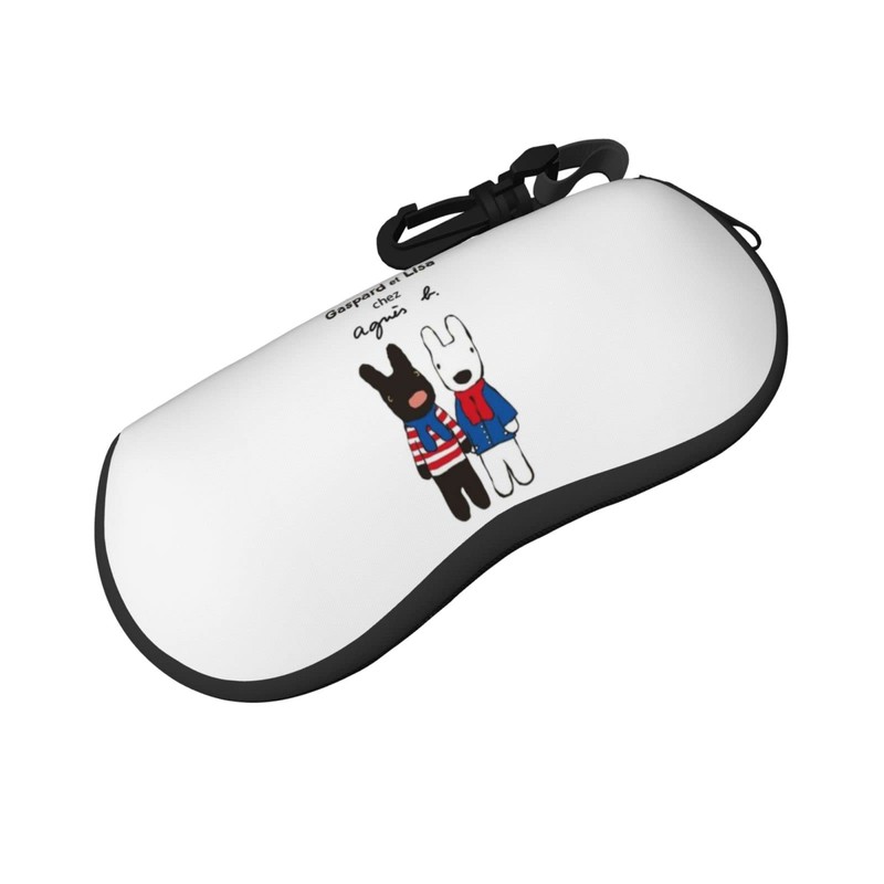 Monira & Gaspard Glasses Case, Eyeglass Case, Sunglasses Case, Lightweight,