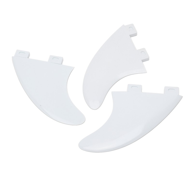 3PCS Surfboard Fin Replacement PVC Paddle Board Fin Surfboard Accessory