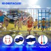 Ninja Warrior Obstacle Course Kids - 2 x 65ft Double