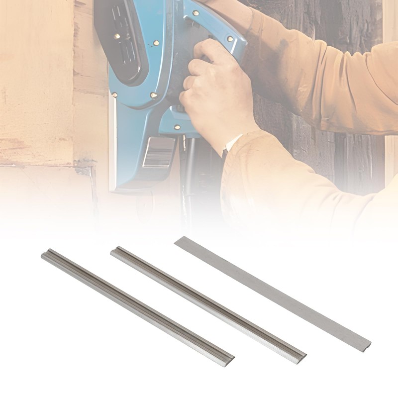 Create idea 10PCS 82mm Planer Blades with Dual Cutting Edges