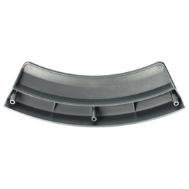 vhbw Door Handle Compatible with Bosch WTS86513/17, WTS86513BY/16, WTS86513BY/17, WTS86514/17 Dryer Plastic Silver
