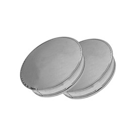 Vent Systems 4" Inch Pack of 2 Metal Tee Caps. Galvanized Steel End Cap. Dryer Vent Cover. Dryer Duct End Cap. 4In Steel End Cap. Steel Plug 4Inch. Round Metal Duct Fitting. Reusable