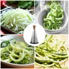 Hemoton 9 Inch Wood Handle Stainless Steel Cone Cheese Grater