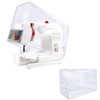 Amagogo Sewing Machine Cover, Dust Cover with Outer Pockets, Waterproof