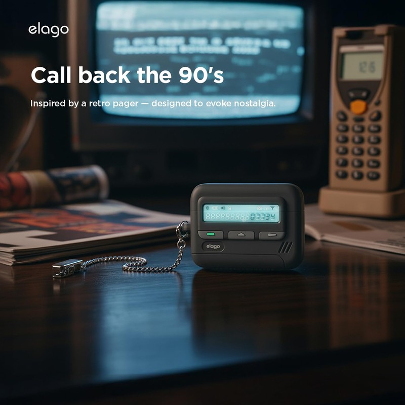 elago Pager Case for AirPods Pro 3 Case Cover -