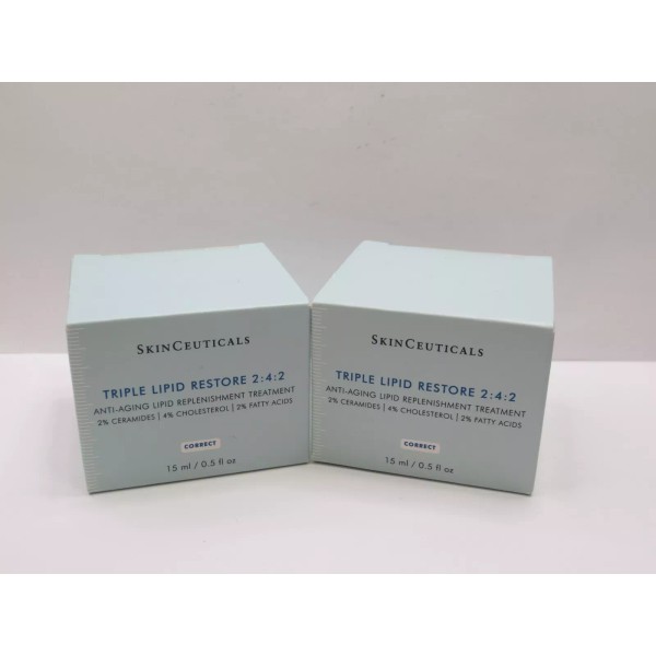 SKINCEUTICALS TRIPLE LIPID RESTORE 2:4:2 0.5 OZ BOXED *LOT OF