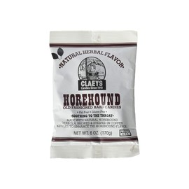 Claeys Horehound Hard Candy, 6 oz (Pack of 3)