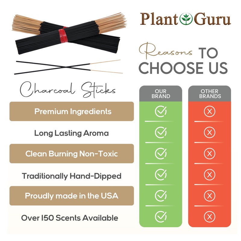 Frankincense and Myrrh Exotic Incense Sticks 11 Inch - Bulk
