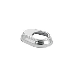 S.R. Smith EP-100A Oblong Escutcheon Ladder for Pools, Stainless Steel