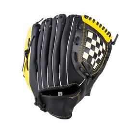 WEILFYONK WEIYON Baseball Glove, Infield Throwing Glove, Sports Baseball, PU Leather, Left Hand Gloves, Multiple Sizes + Colors,Fit for Adult/Youth/Kids/Beginner Outdoor Sports Training (Yellow, 11.5)