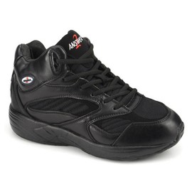 Apis Answer2 552-1 Men's Therapeutic Extra Depth Shoe: Black 8.5 Wide (2E) Lace